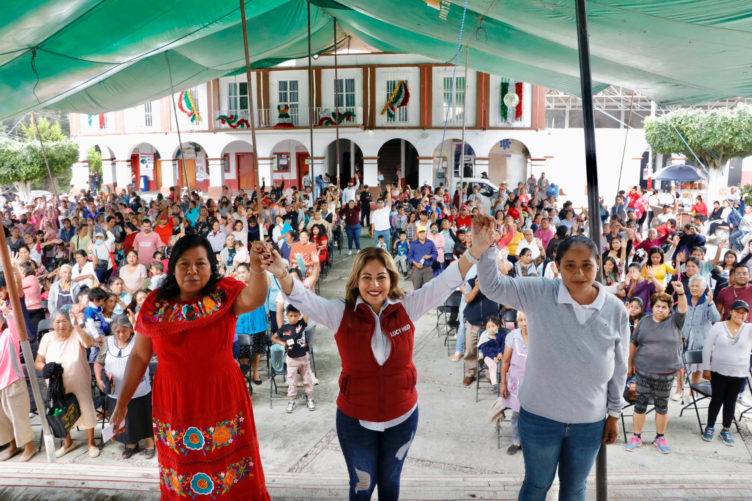 Lucy Meza promueve la esperanza de un cambio real en Morelos