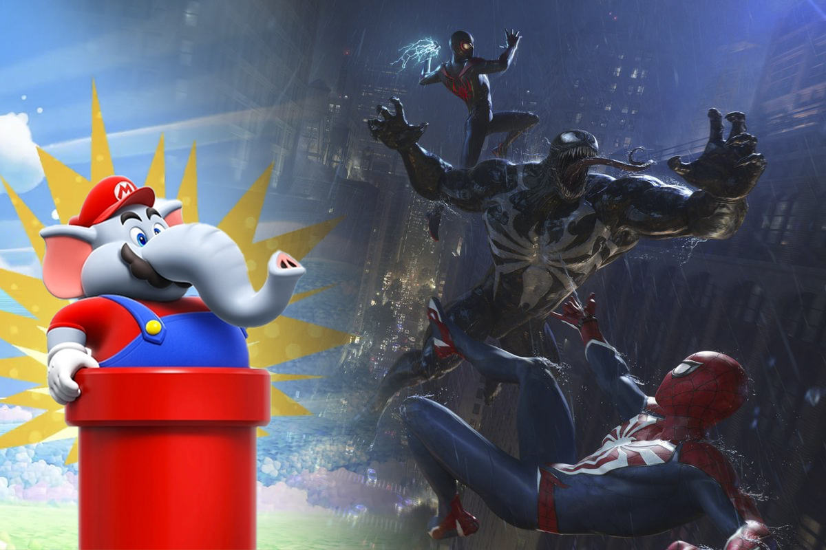 Llegan los esperados juegos de Spiderman 2 y Super Mario