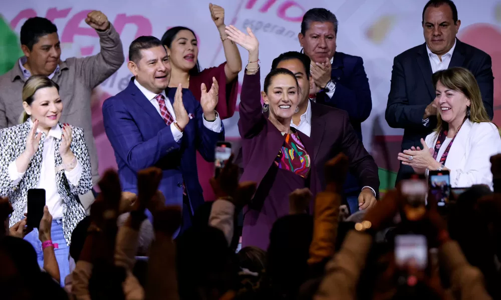 Jóvenes lanzan campaña “Claudia es la Primera” en apoyo a Claudia Sheinbaum