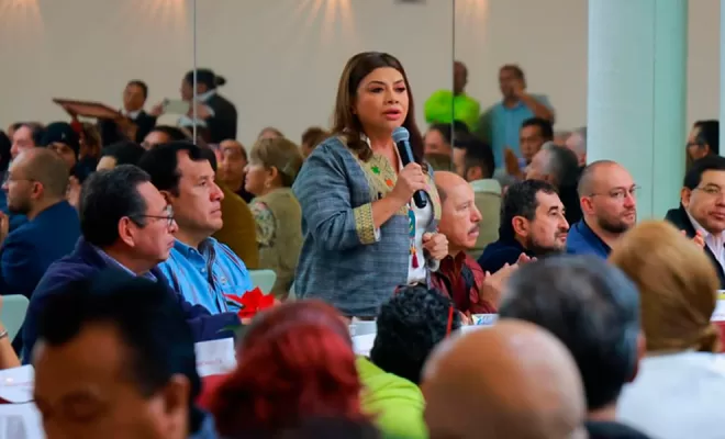 Clara Brugada llama a la movilización y organización en la CDMX