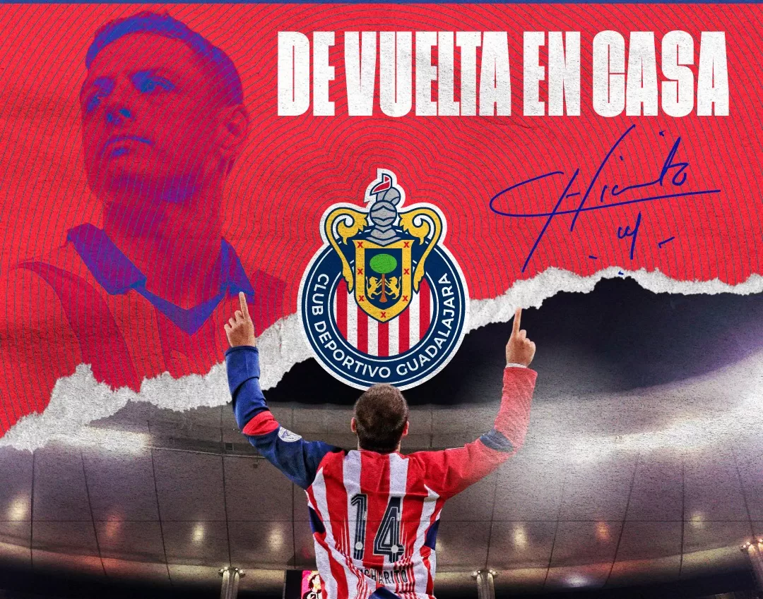 Chivas hace oficial el regreso de Chicharito