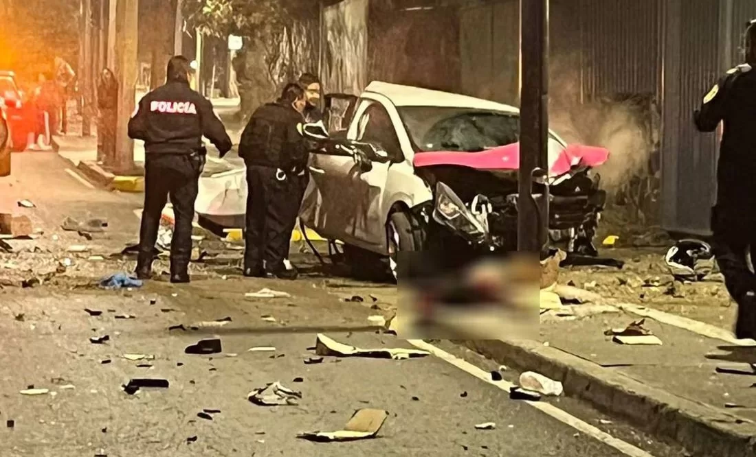 Muere un repartidor en accidente en Coyoacán