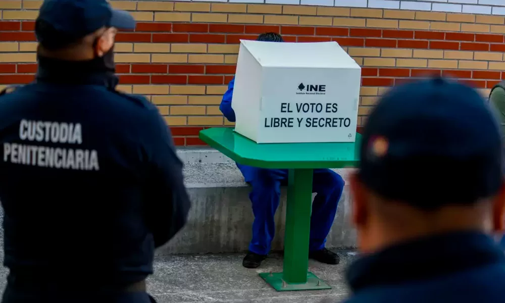 4,000 presos en la CDMX podrán votar en las próximas elecciones