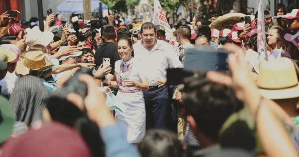Claudia Sheinbaum llama a Alejandro Armenta a consolidar la 4T en Puebla
