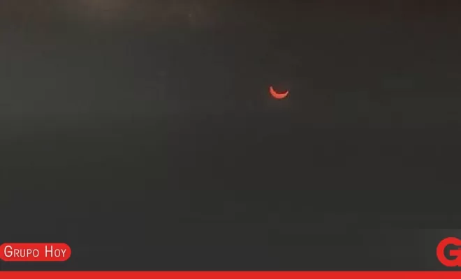 Eclipse llega a su punto máximo en CDMX