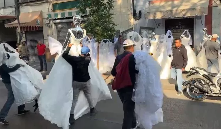 Desalojo en la “Calle de las novias”, esto se sabe