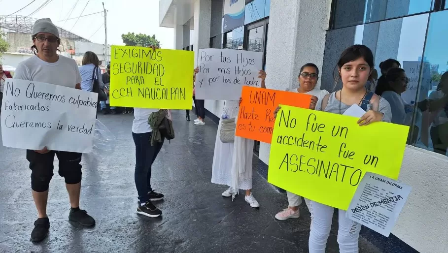 Joven que murió, sólo iba por su hermano al CCH en Naucalpan