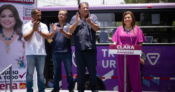 Clara Brugada, garantiza bienestar vehicular en transporte público