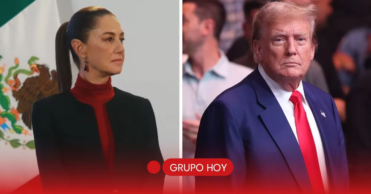 Claudia Sheinbaum y Donald Trump