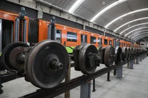 Clara Brugada invierte 247 mdp en modernización del taller del metro La Paz