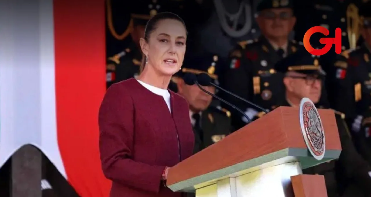 Claudia Sheinbaum reafirma la soberanía de México en el Día de la Bandera