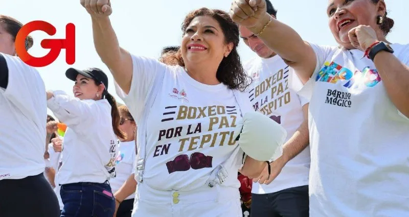 Clara Brugada boxeo